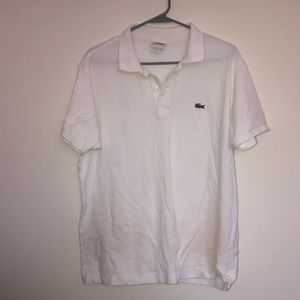 Men’s Lacoste polo size 6 or men’s L